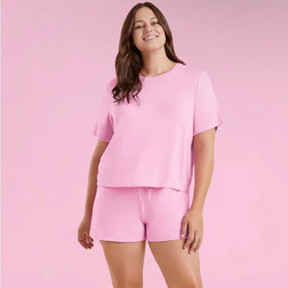 Nuuds Bubblegum PJ Short Set